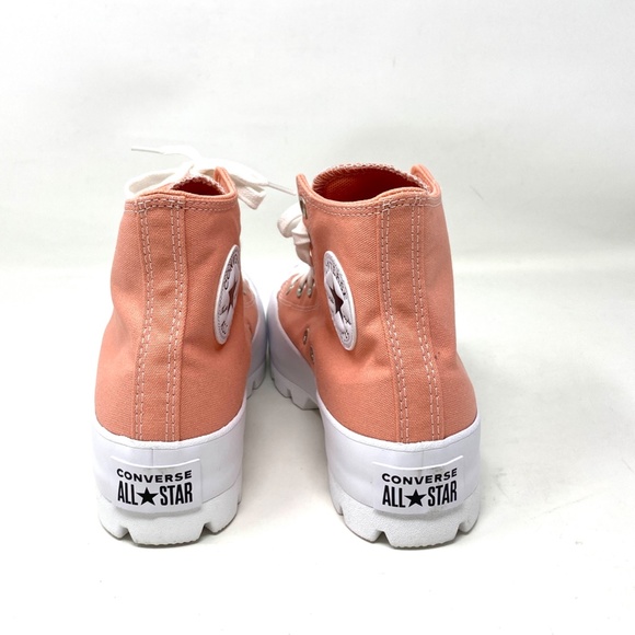 Converse Chuck Taylor All Star Lugged High Top Women Pink Quartz Canvas 571726C - Picture 6 of 10